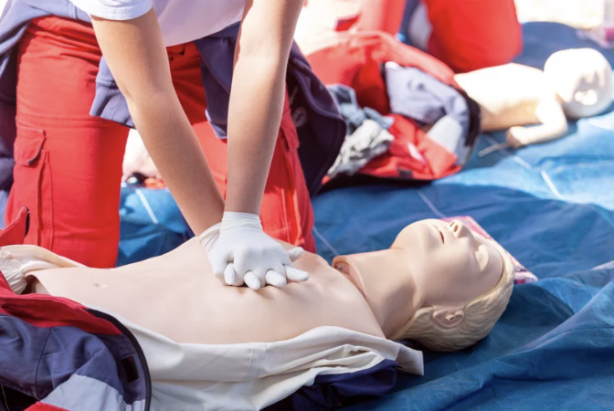 First aid training